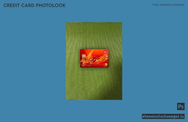 USA Wells Fargo Bank Mastercard Photolook Beispielvorschau